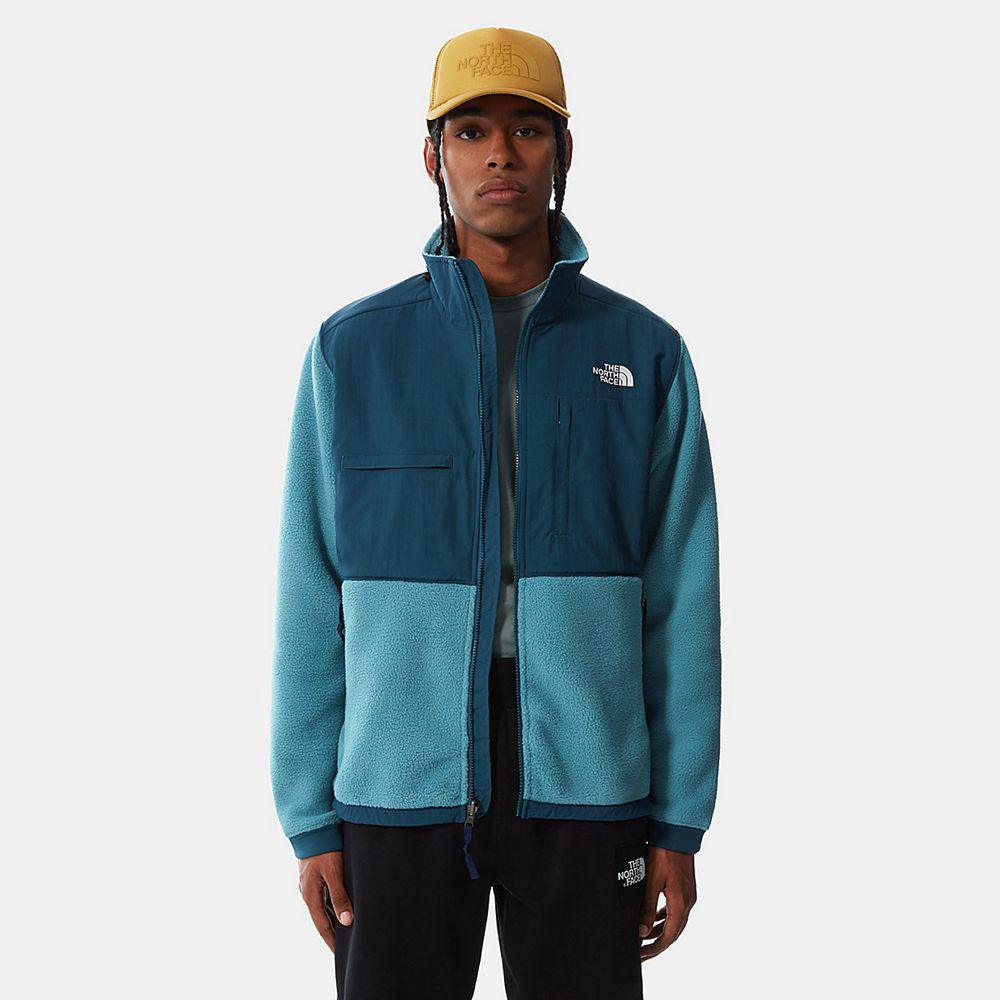The North Face Denali 2 Ανδρικα Μπουφάν Fleece - Μπλε (WETX79502)